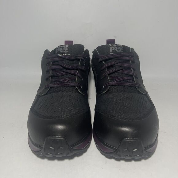 Women's Timberland Pro Reaxion Composite Toe Work Shoes 9, Black, A2174 - Picture 3 of 13